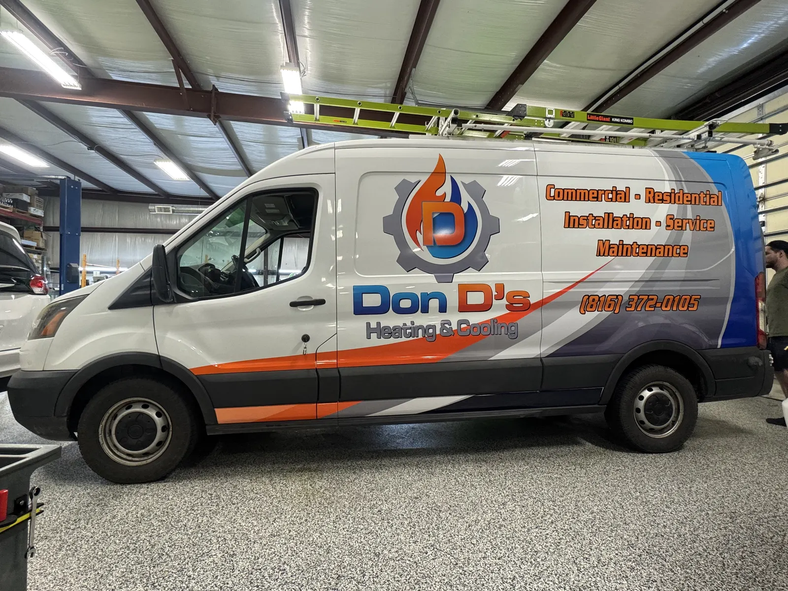 Don D's Heating & Cooling — Ford Transit