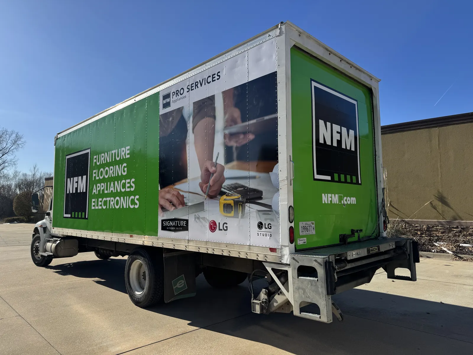 Nebraska Furniture Mart — Box Truck