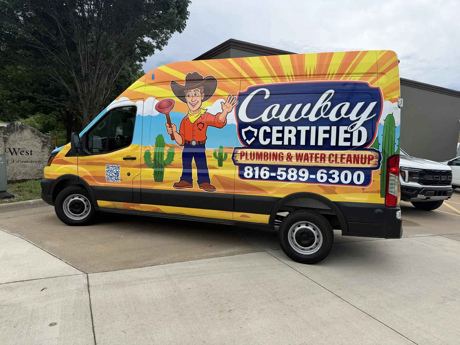 Cowboy Certified Plumbing — Ford Transit
