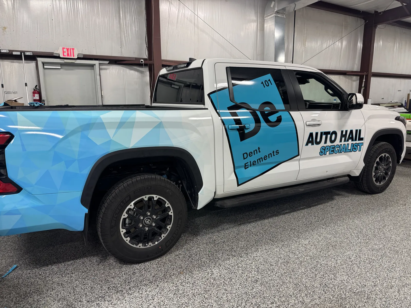 Dent Elements fleet pickup — Toyota Tundra