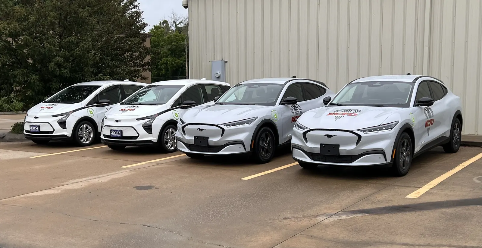 Electric patrol fleet — Ford Mach-E